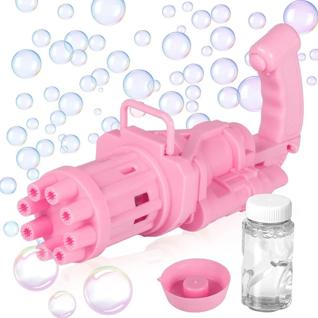 Lançador automático de bolhas de sabão
