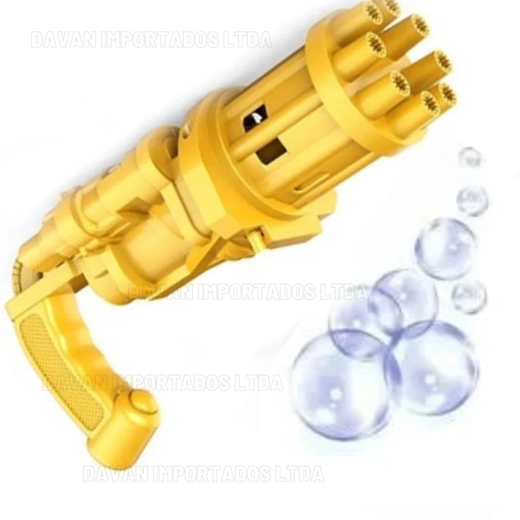 Lançador automático de bolhas de sabão