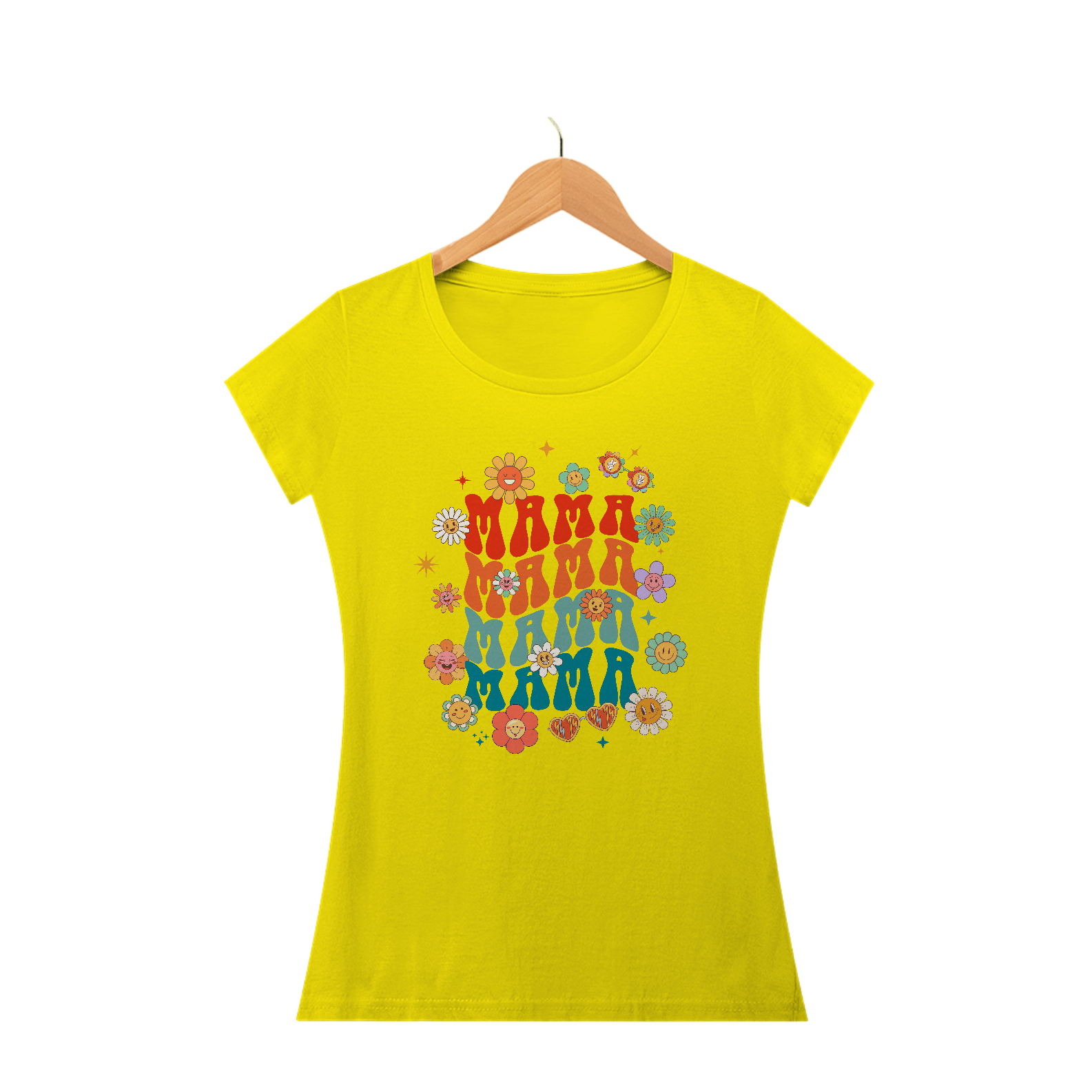 Camiseta Baby Look Mama