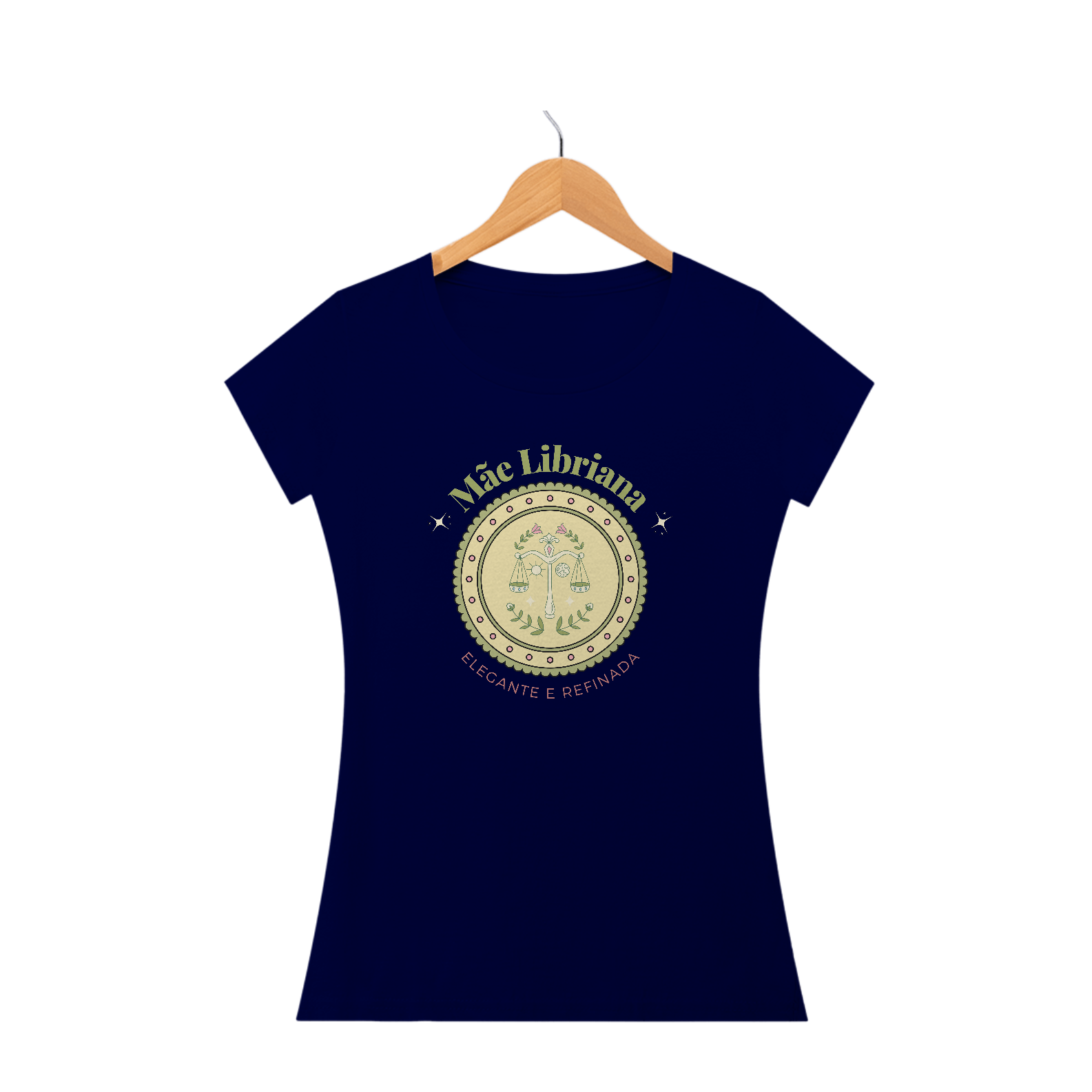 Camiseta Baby Look mãe libriana
