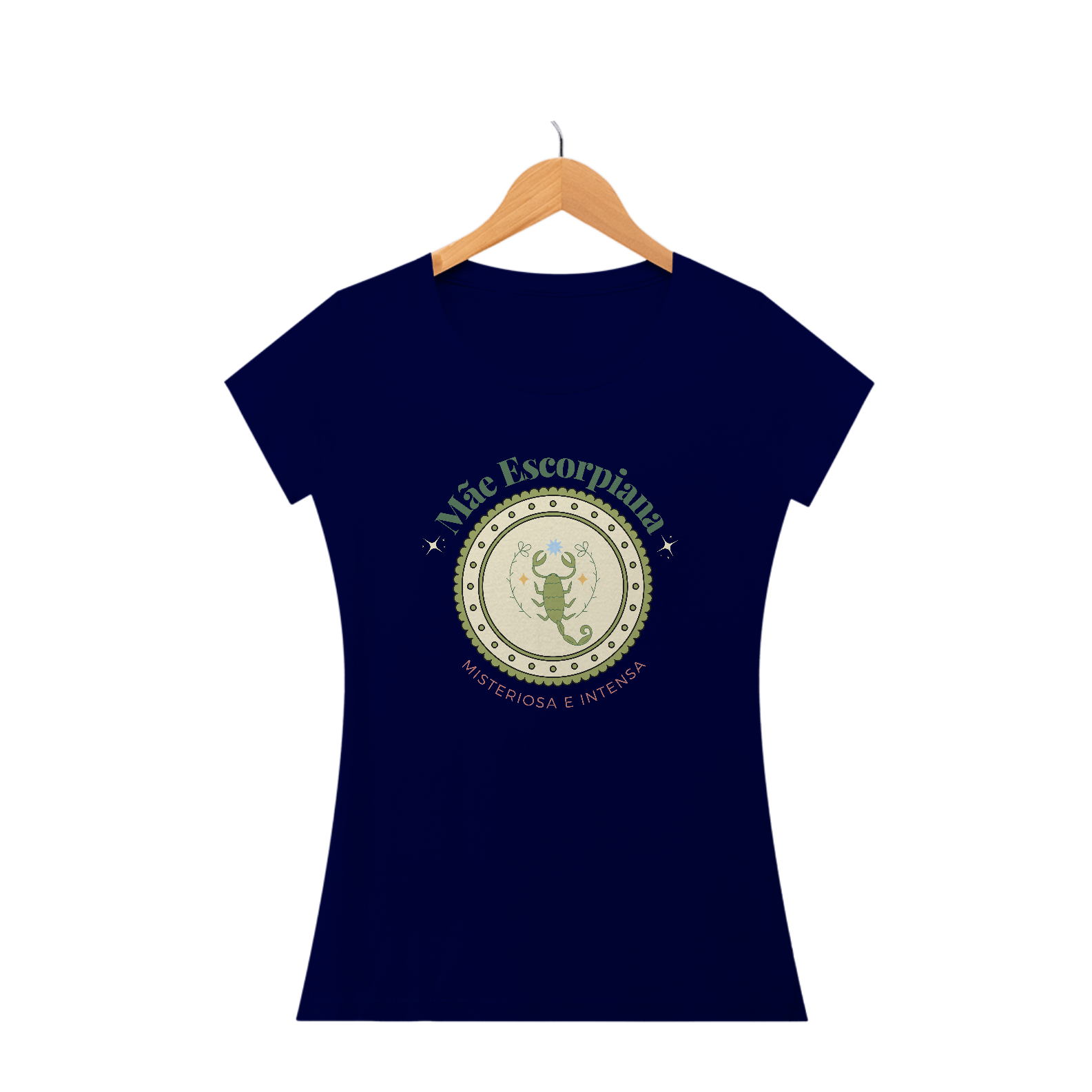 Camiseta Baby Look mãe escorpiana
