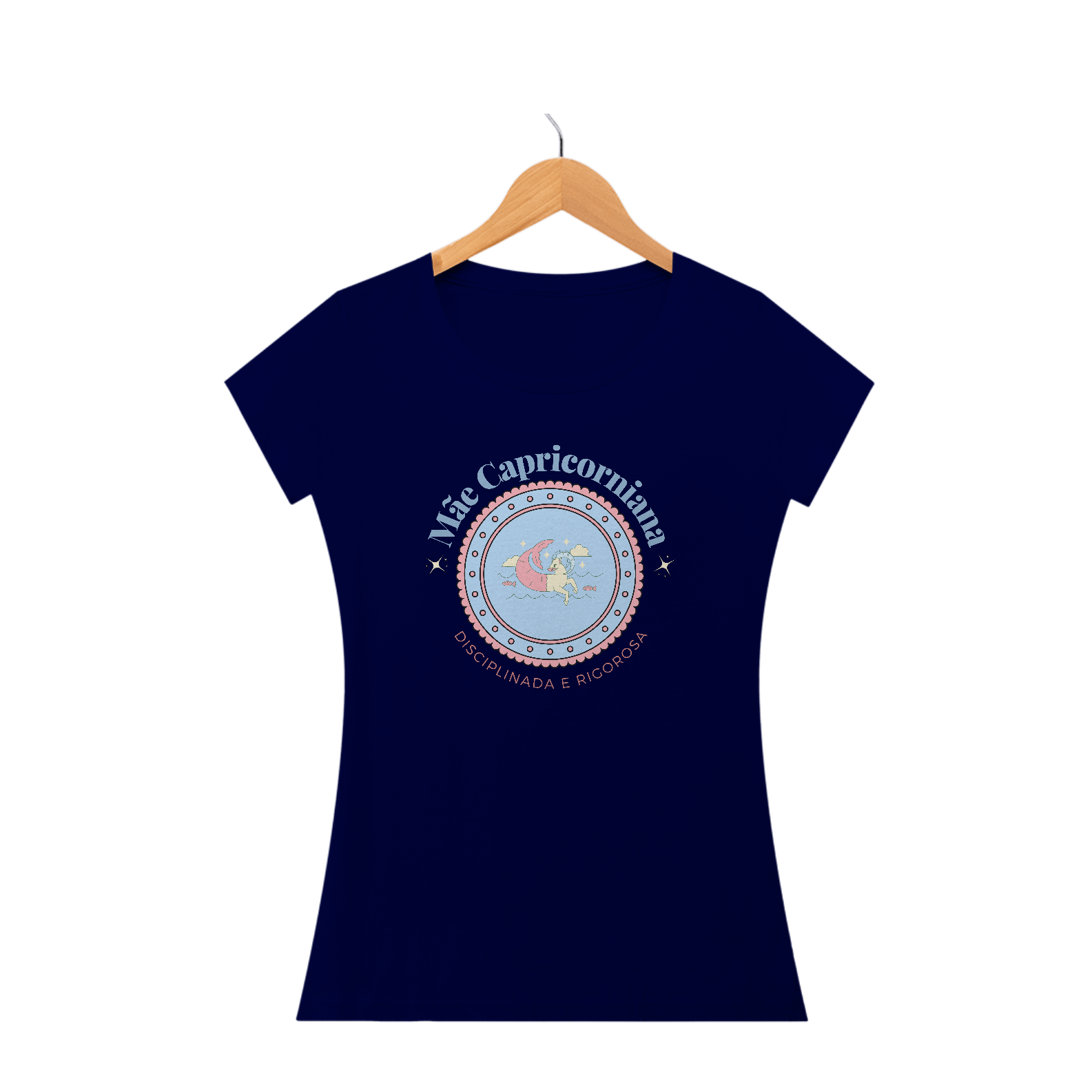 Camiseta Baby Look mãe capricorniana