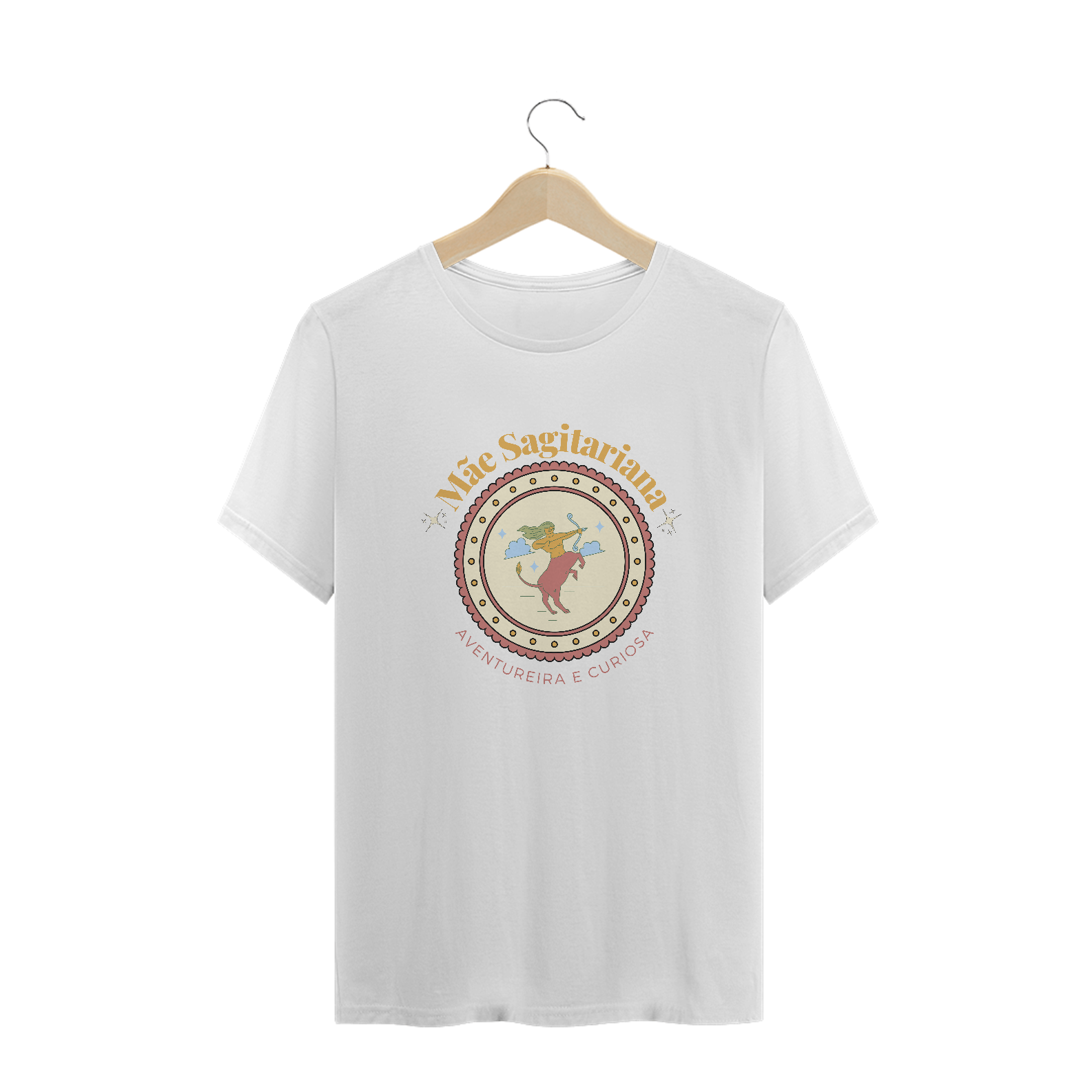 Camiseta mãe sagitariana