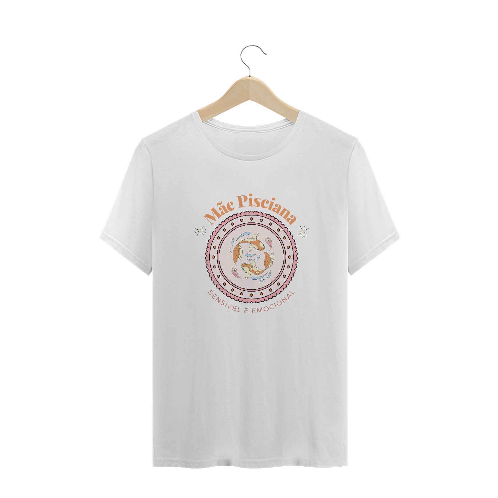 Camiseta mãe pisciana