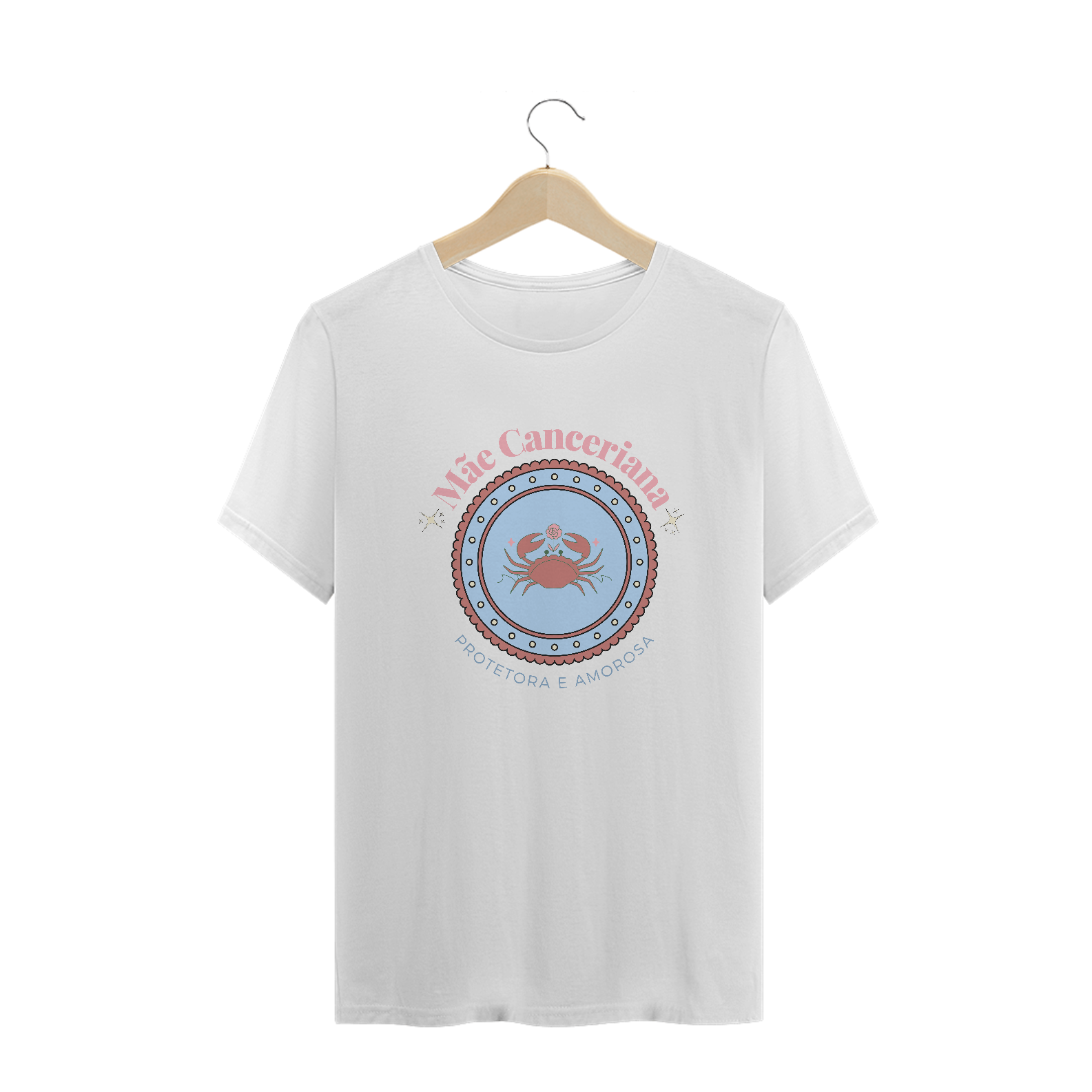 Camiseta mãe canceriana