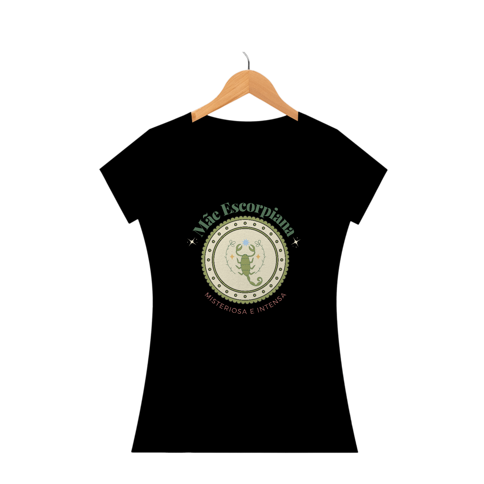 Camiseta Baby Look mãe escorpiana