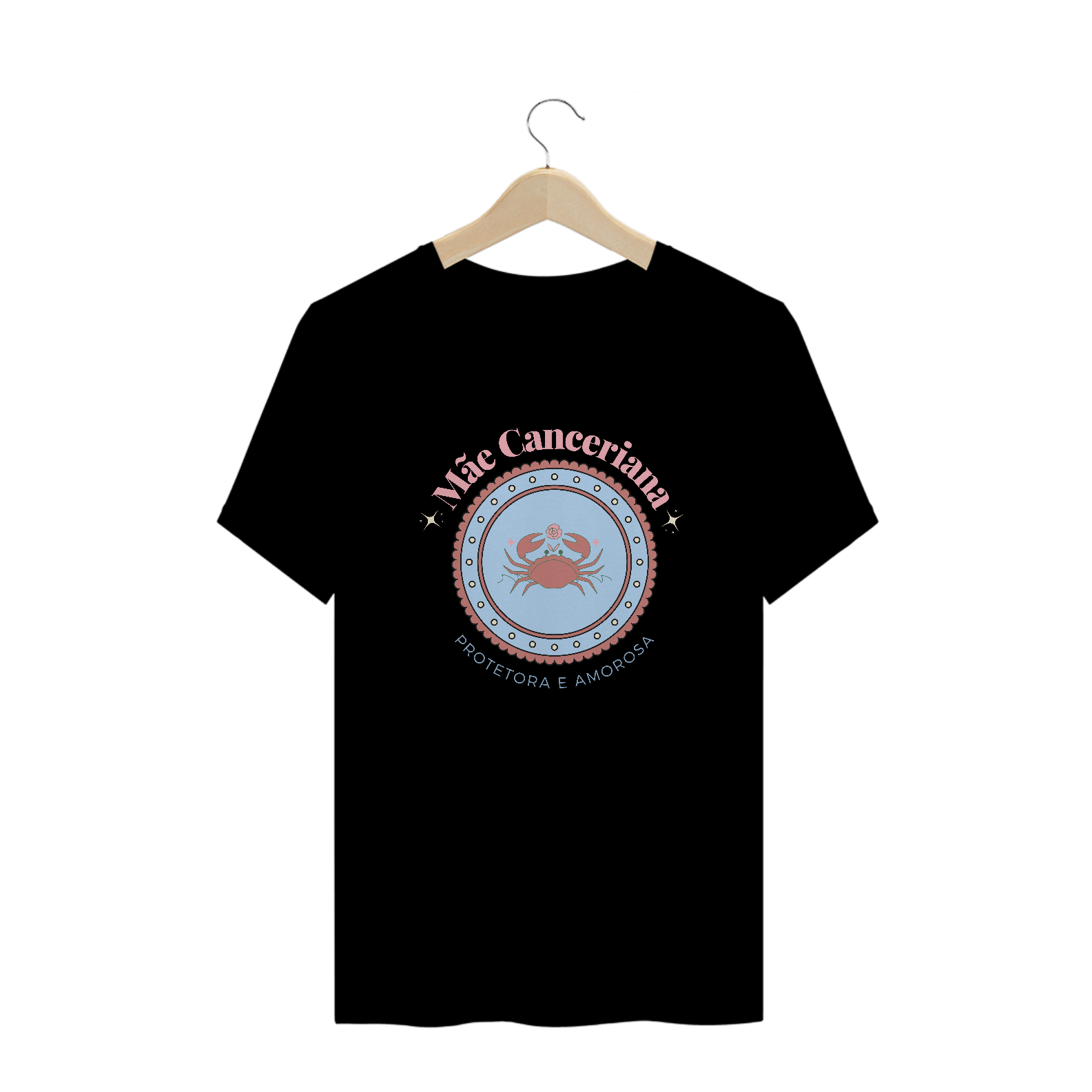 Camiseta mãe canceriana