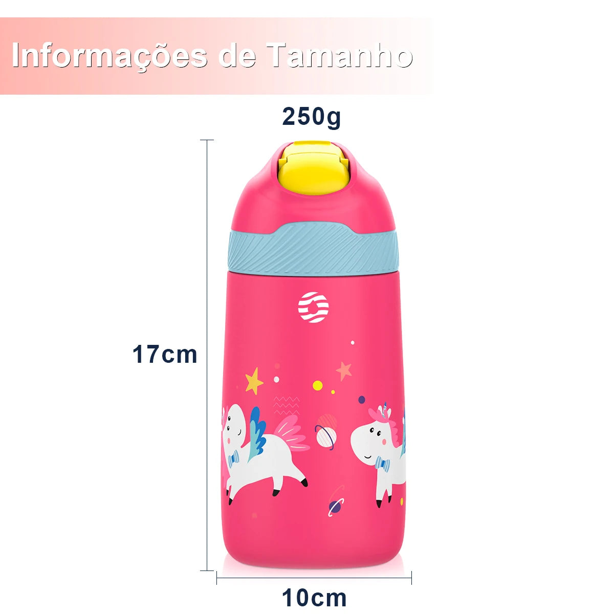 Garrafa térmica infantil BPA Free 350 ML