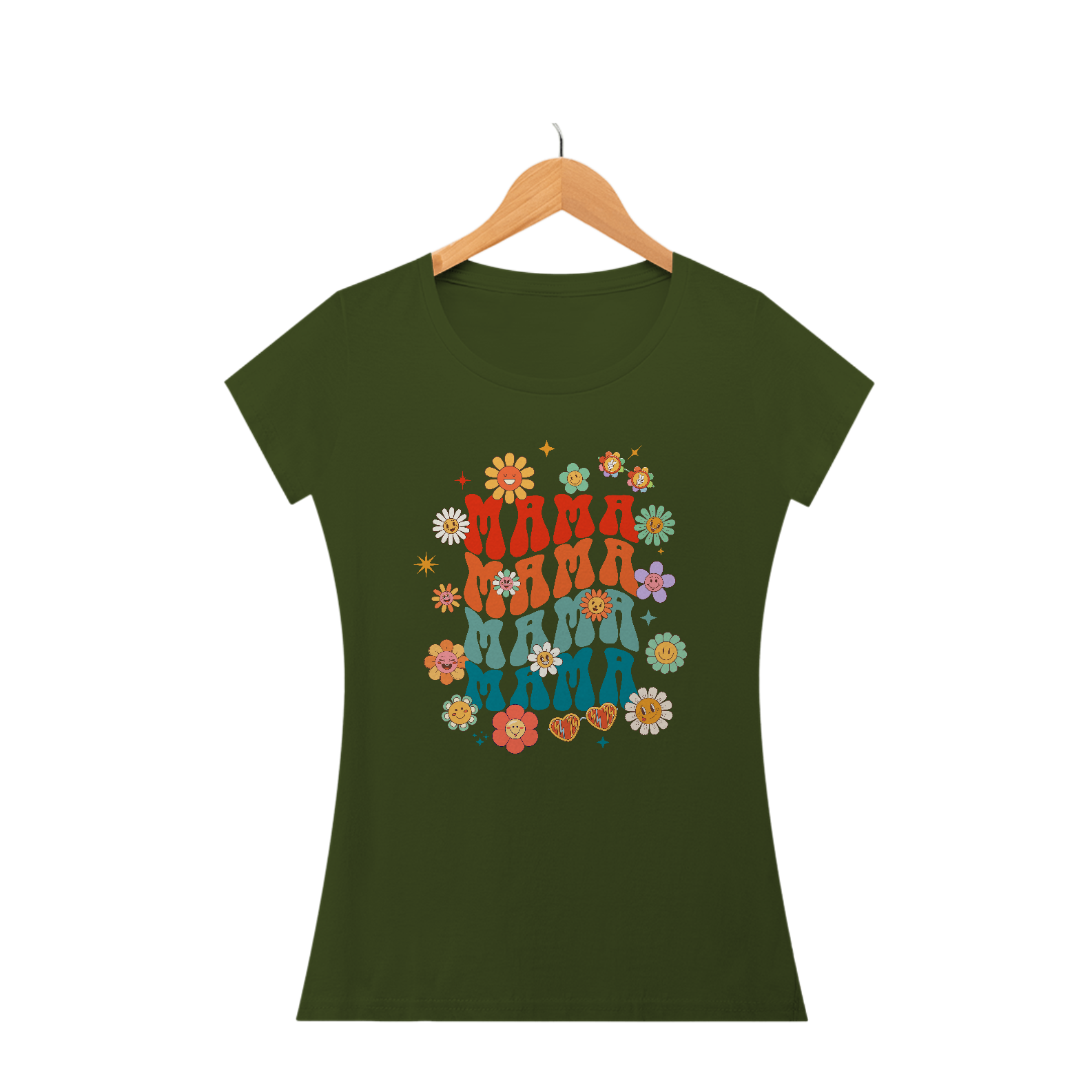 Camiseta Baby Look Mama