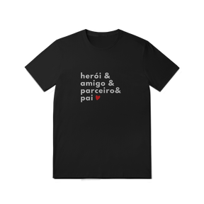 Camiseta &Pai Preta