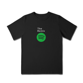 Camiseta infantil The Remix Preta
