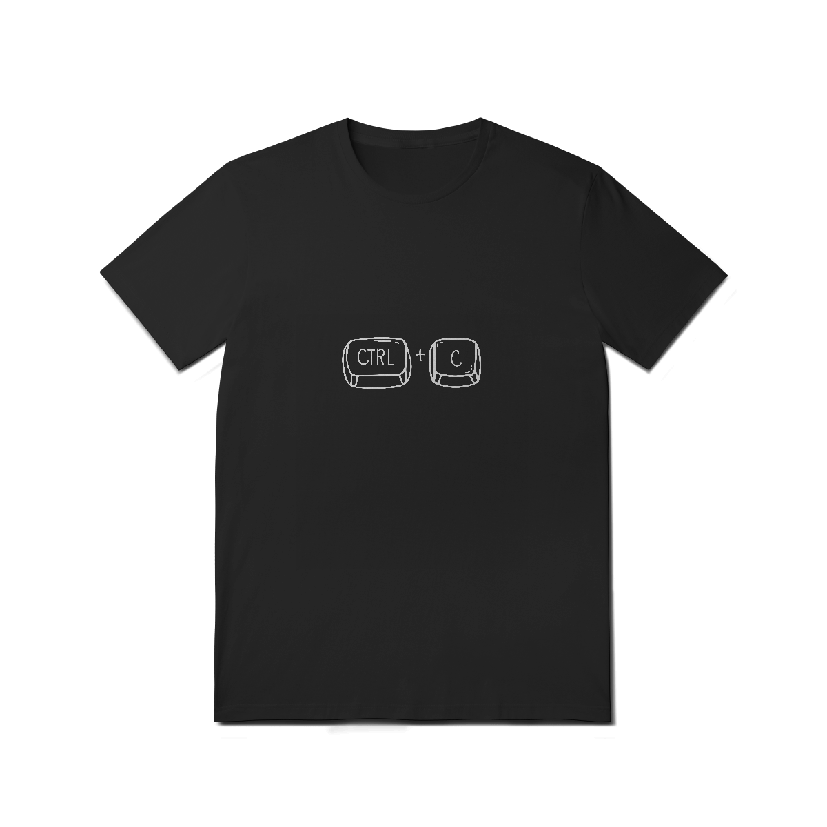 Camiseta Ctrl C Preta