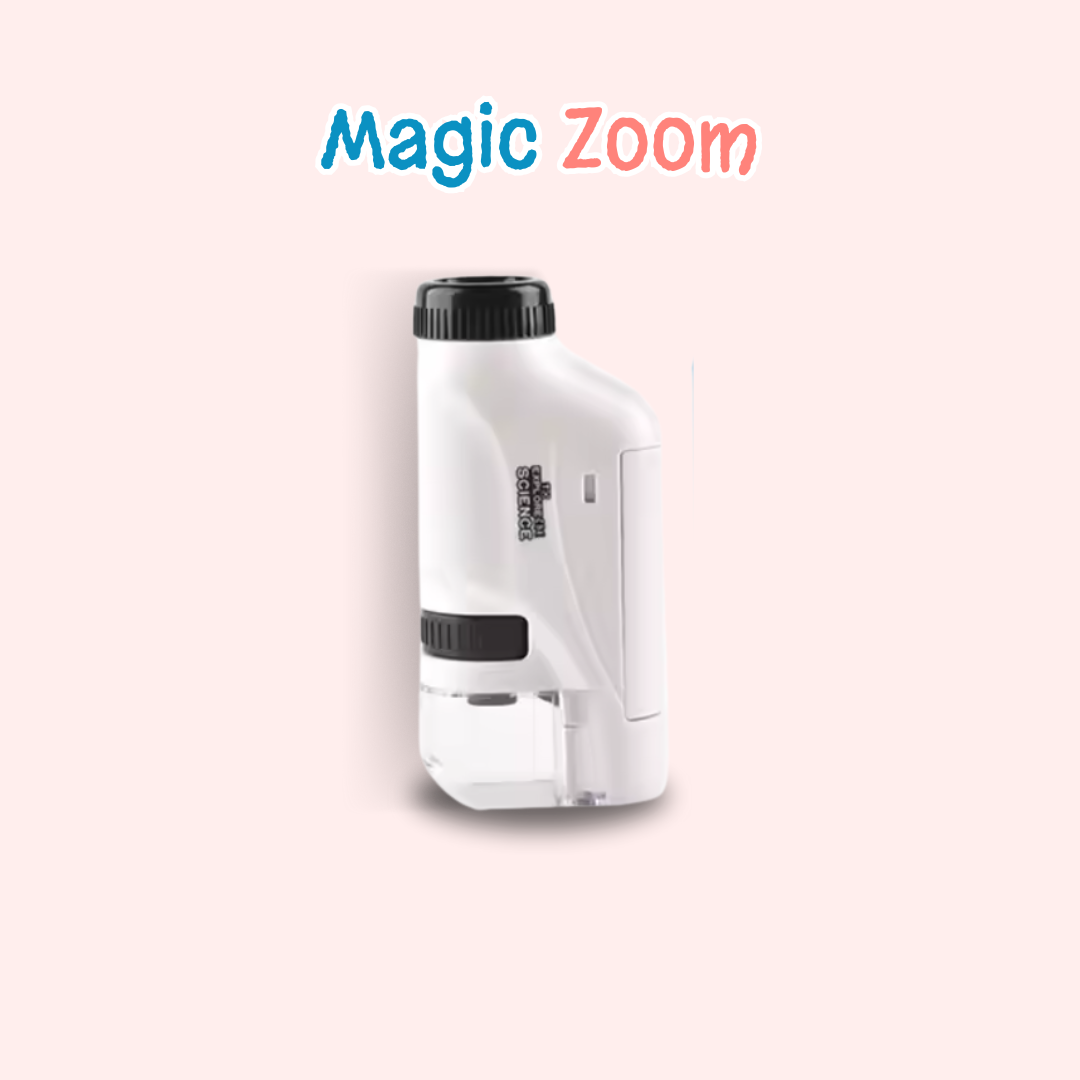 Magic Zoom - Mini Microscópio Portátil