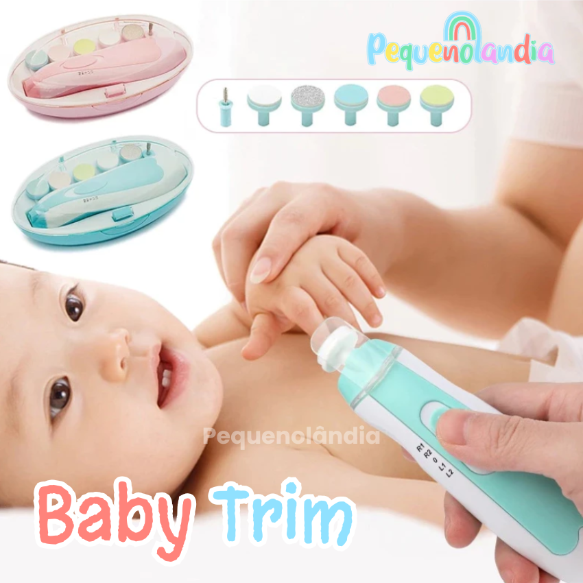 Baby Trim - Aparador de Unhas Elétrico Para Crianças
