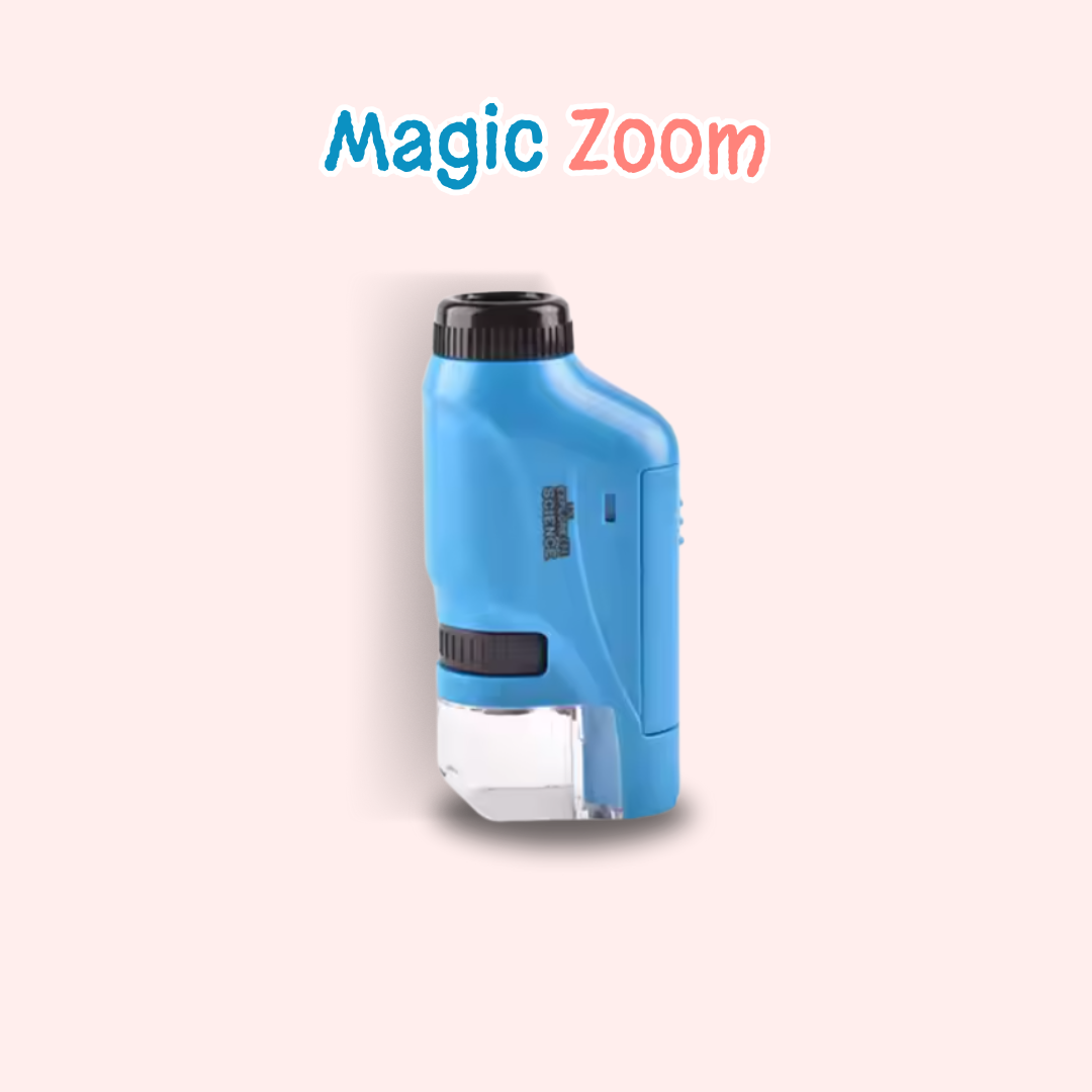 Magic Zoom - Mini Microscópio Portátil