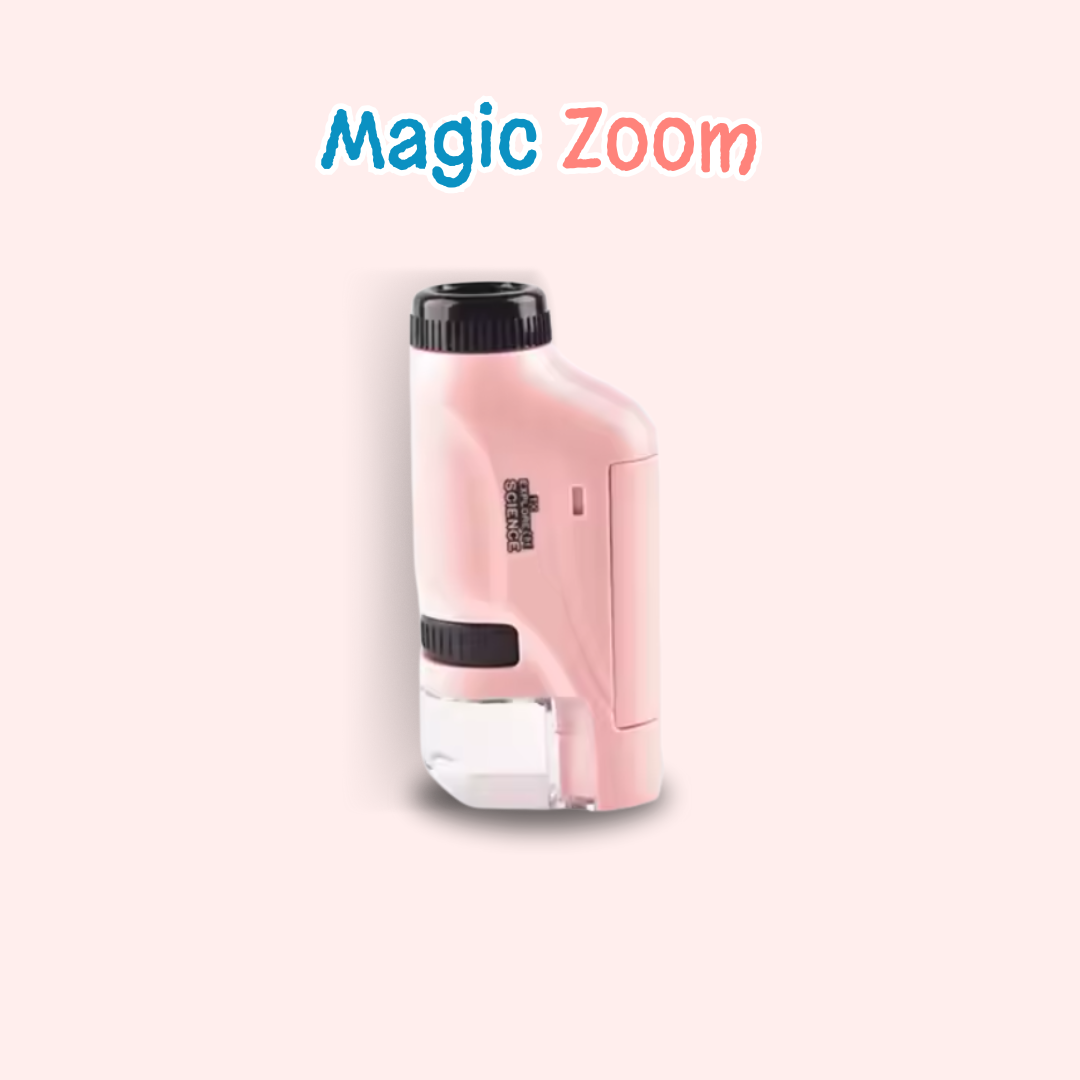 Magic Zoom - Mini Microscópio Portátil