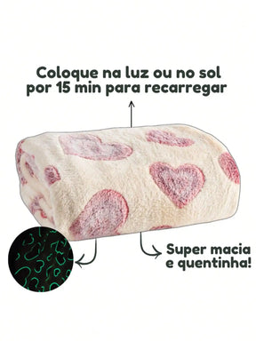 Cobertor Luminoso - brilha no escuro