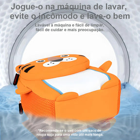 Mochila infantil de animal em 3D