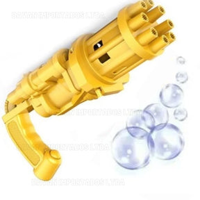 Lançador automático de bolhas de sabão