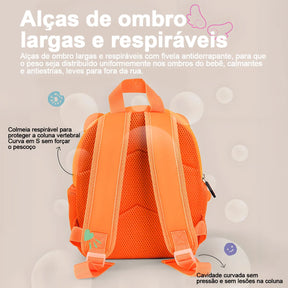 Mochila infantil de animal em 3D