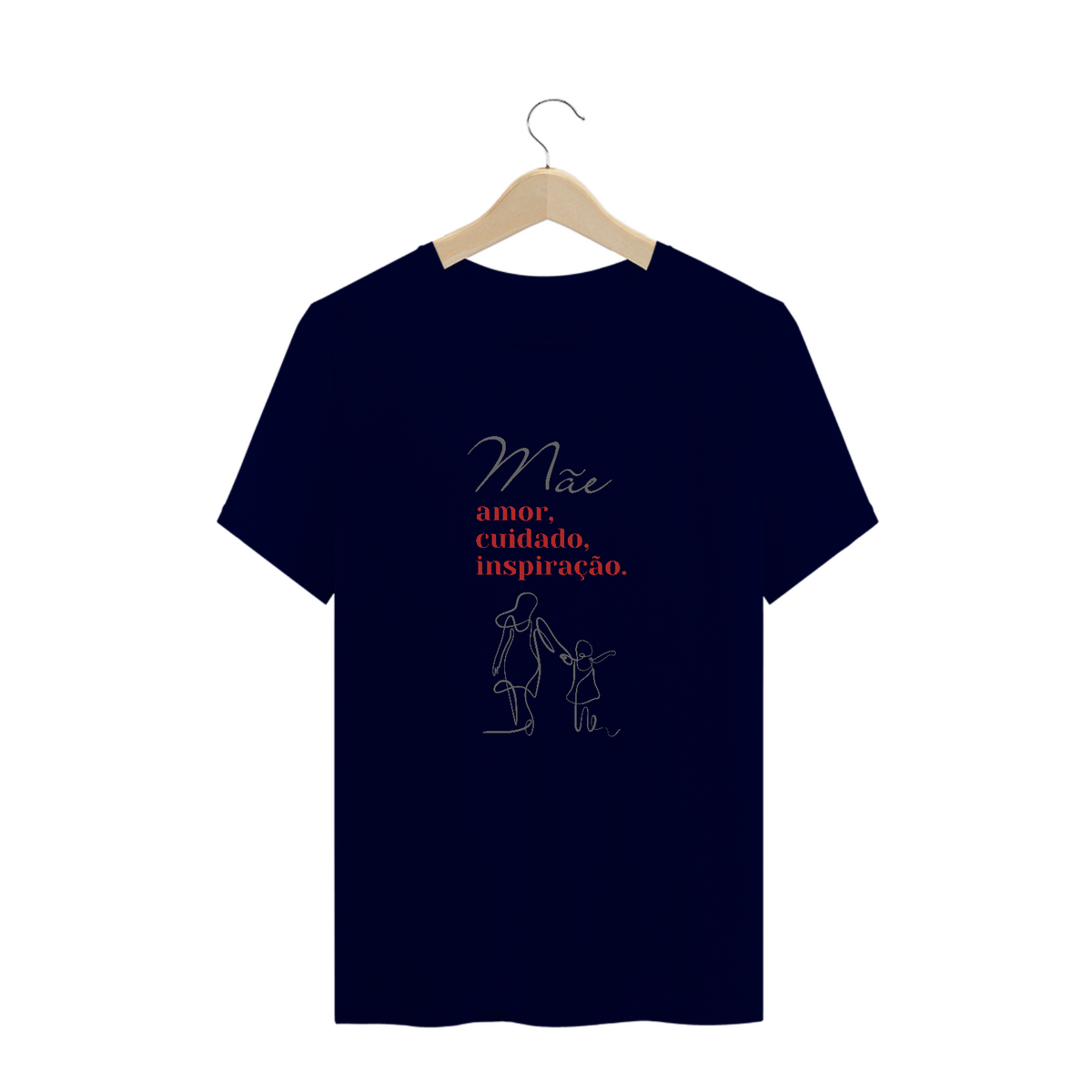 Camiseta mãe amor cuidado inspiração