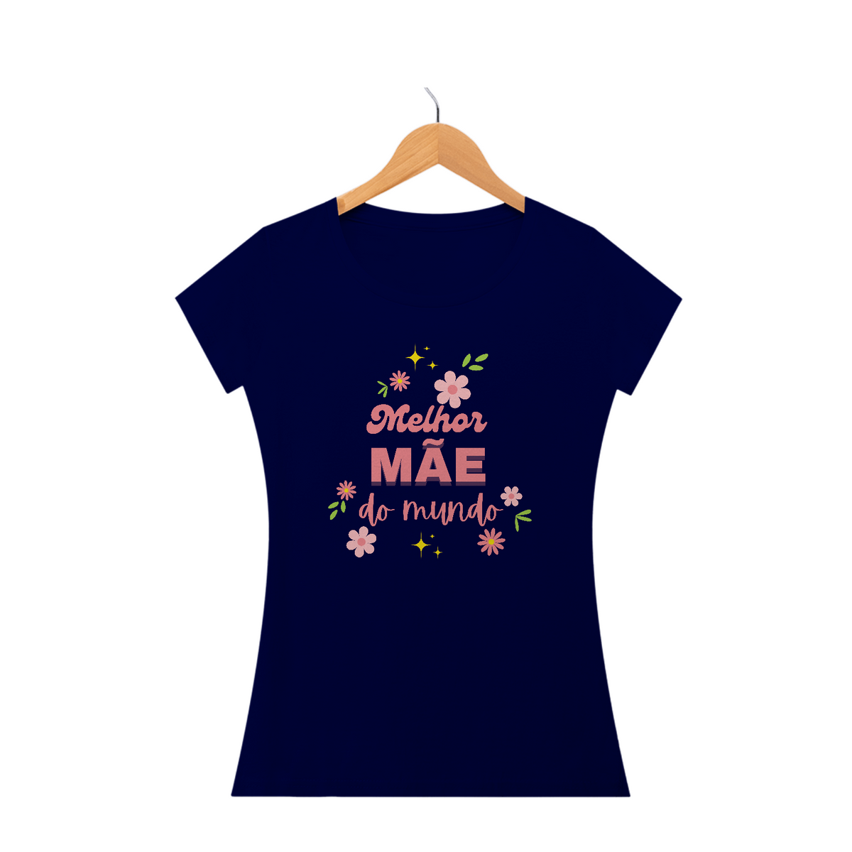 Camiseta Baby Look melhor mãe do mundo