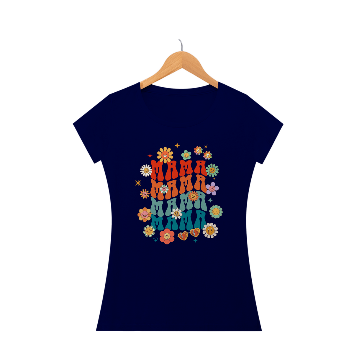 Camiseta Baby Look Mama