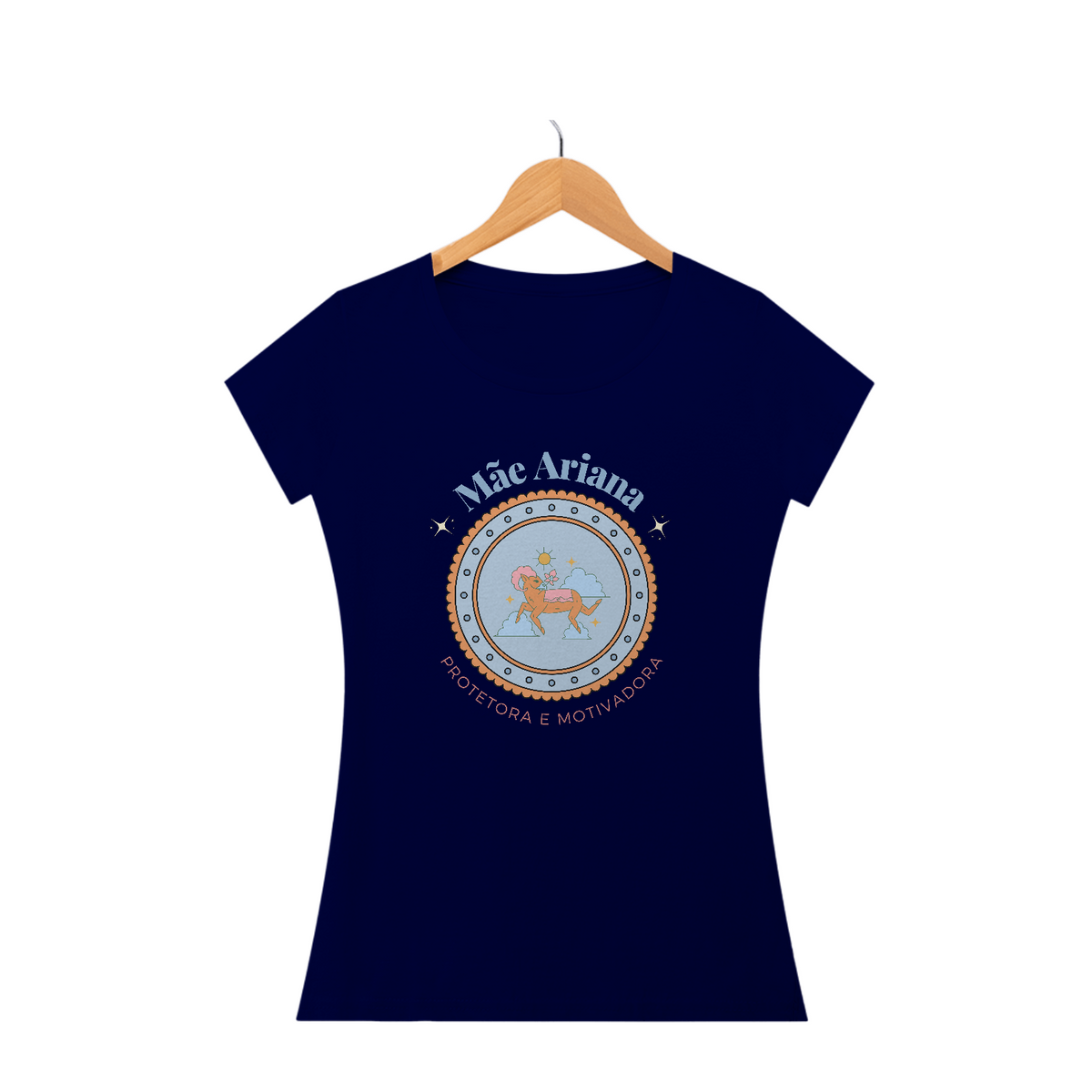 Camiseta Baby Look mãe ariana