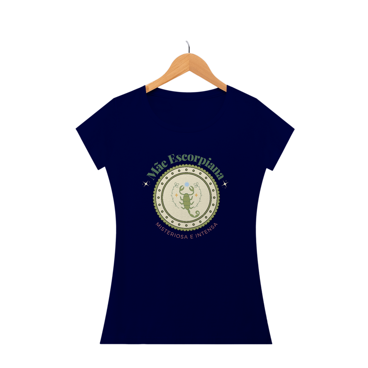 Camiseta Baby Look mãe escorpiana