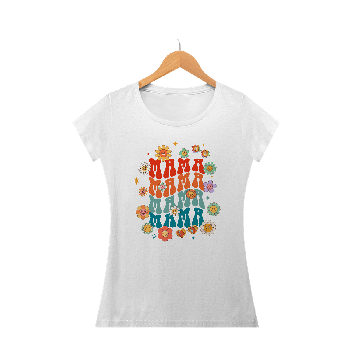 Camiseta Baby Look Mama