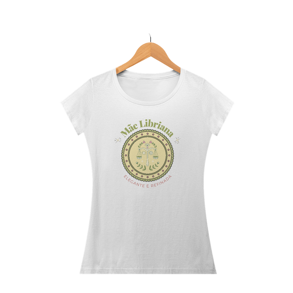 Camiseta Baby Look mãe libriana