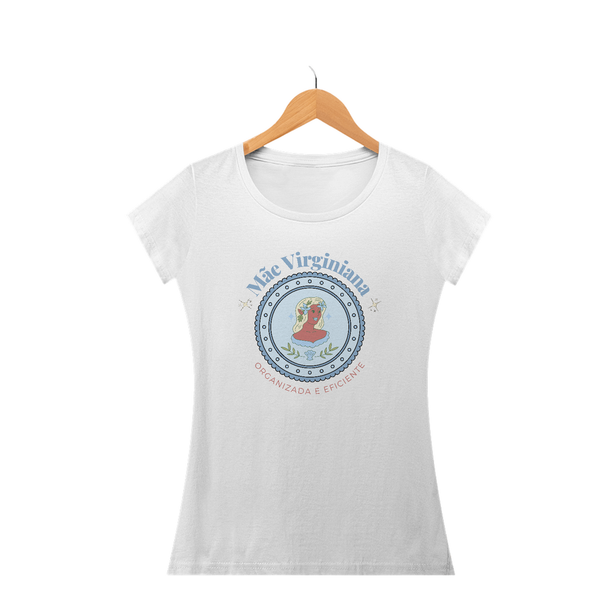 Camiseta Baby Look mãe virginiana