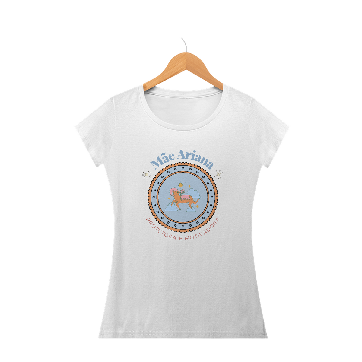 Camiseta Baby Look mãe ariana