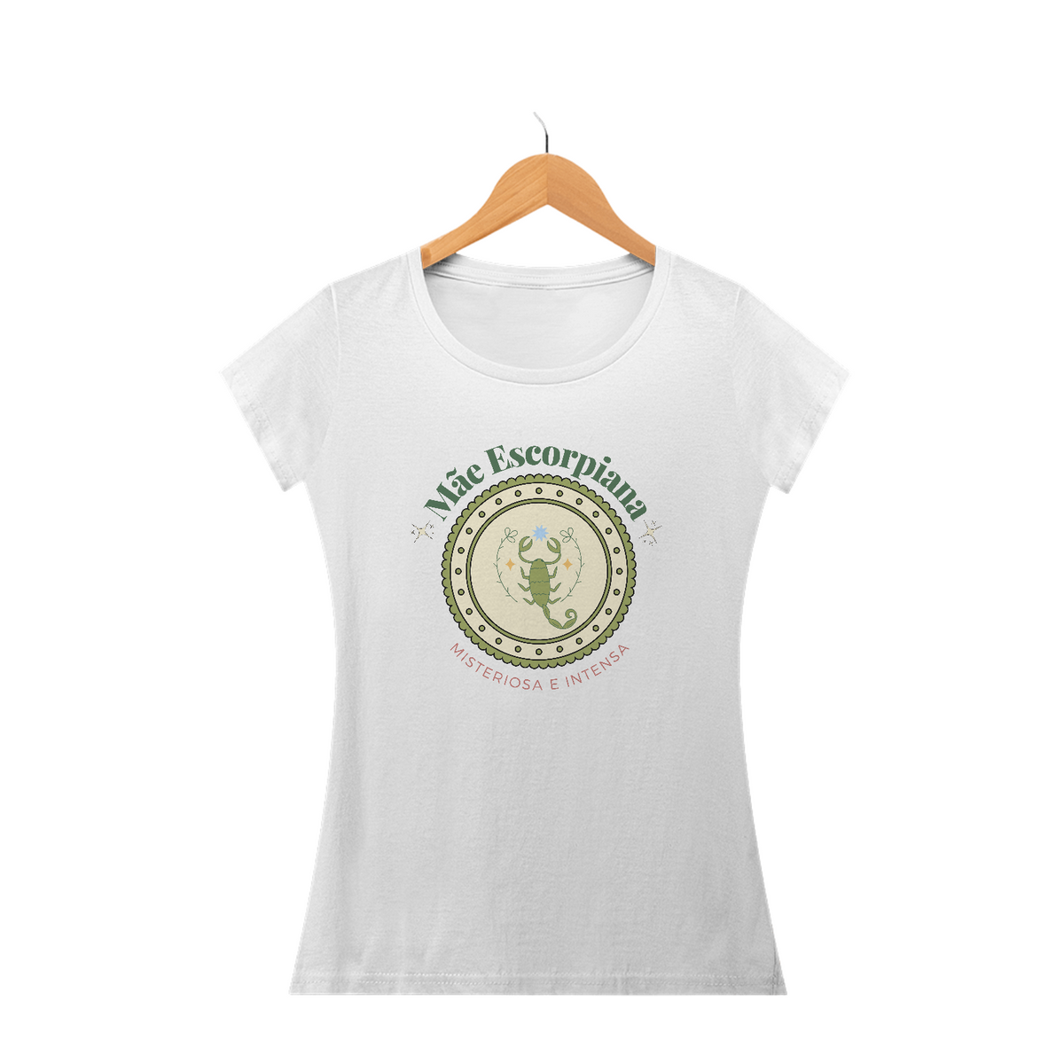 Camiseta Baby Look mãe escorpiana