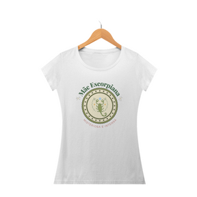Camiseta Baby Look mãe escorpiana