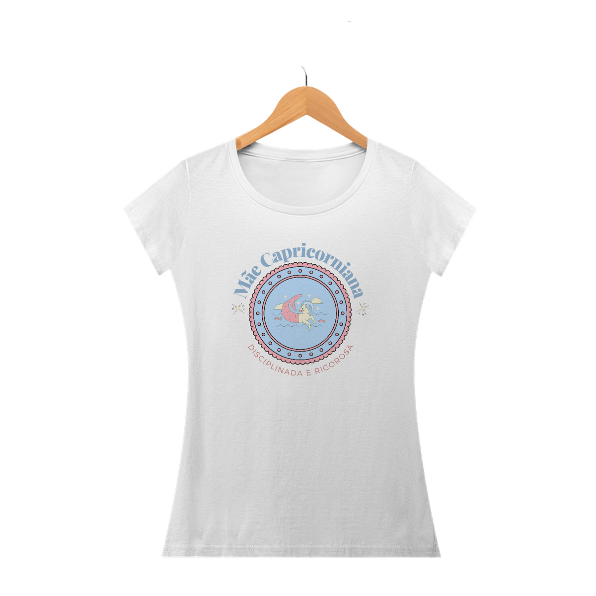 Camiseta Baby Look mãe capricorniana
