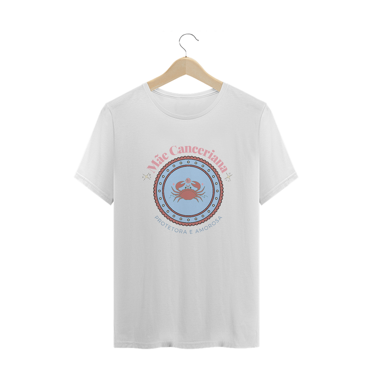 Camiseta mãe canceriana