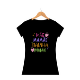 Camiseta Baby Look mãe mainha