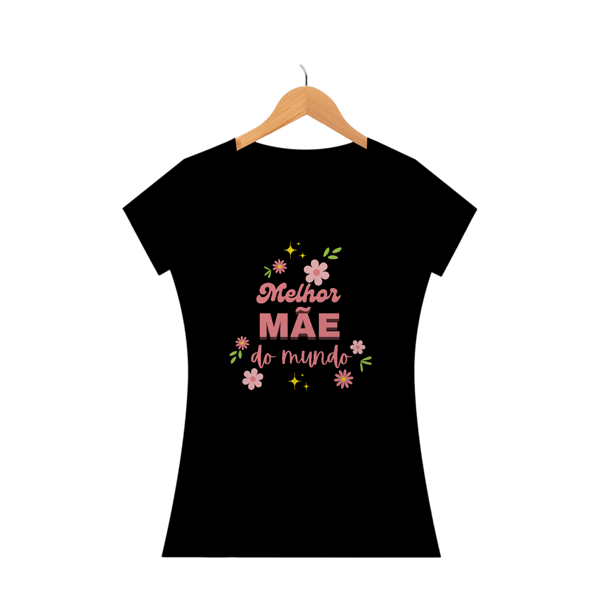 Camiseta Baby Look melhor mãe do mundo