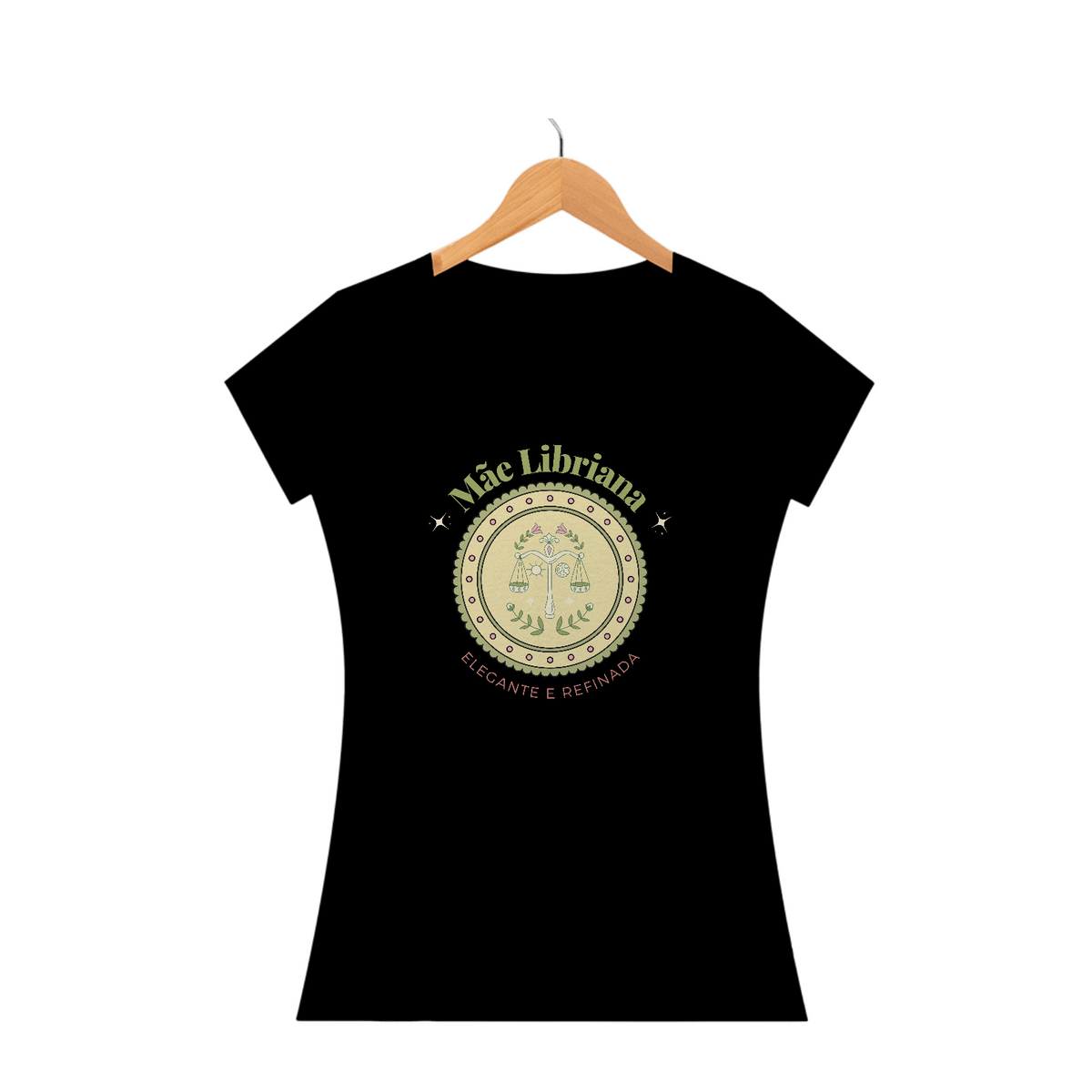Camiseta Baby Look mãe libriana