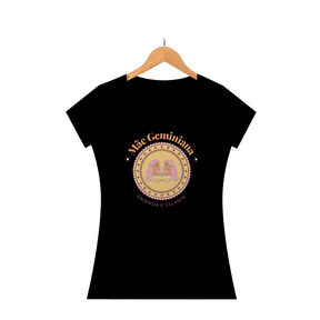 Camiseta Baby Look mãe geminiana