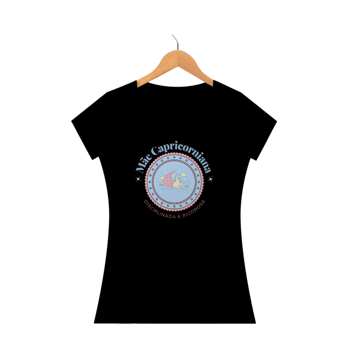Camiseta Baby Look mãe capricorniana