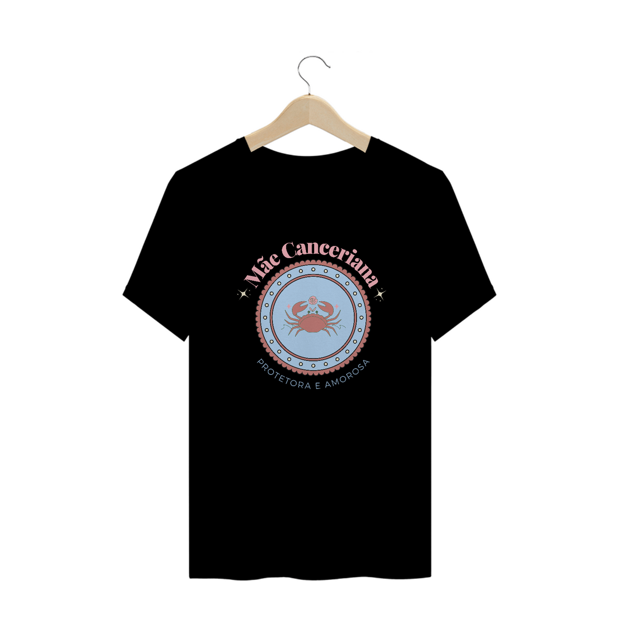 Camiseta mãe canceriana