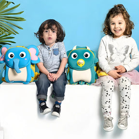 Mochila infantil de animal em 3D