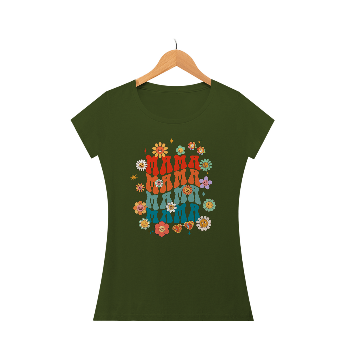 Camiseta Baby Look Mama