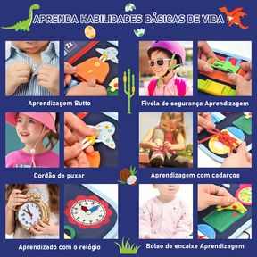 Brastoy Montessori Sensorial Maleta Educativa Brinquedo para Crianças