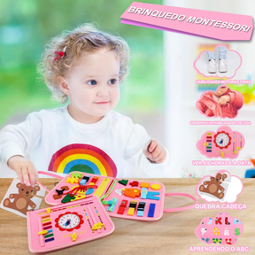 Brastoy Montessori Sensorial Maleta Educativa Brinquedo para Crianças