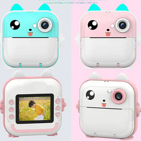 Camera De Impressão Instantânea Para Crianças Vídeo Fotografia Digital Fotográfica Toy