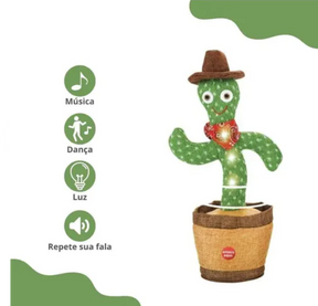 Cacto Dançante de Pelúcia