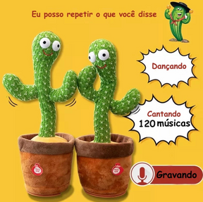 Cacto Dançante de Pelúcia
